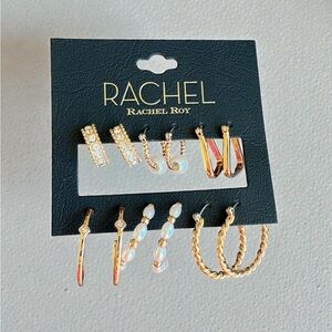 RACHEL Rachel Roy Gold and Silver Earring Collection